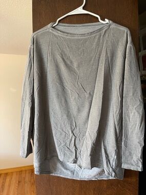 Lululemon Love Long Sleeve Tee -Gray